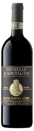 Una bottiglia di Brunello di Montalcino