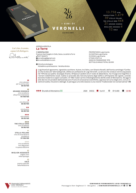 Guida Veronelli 2026